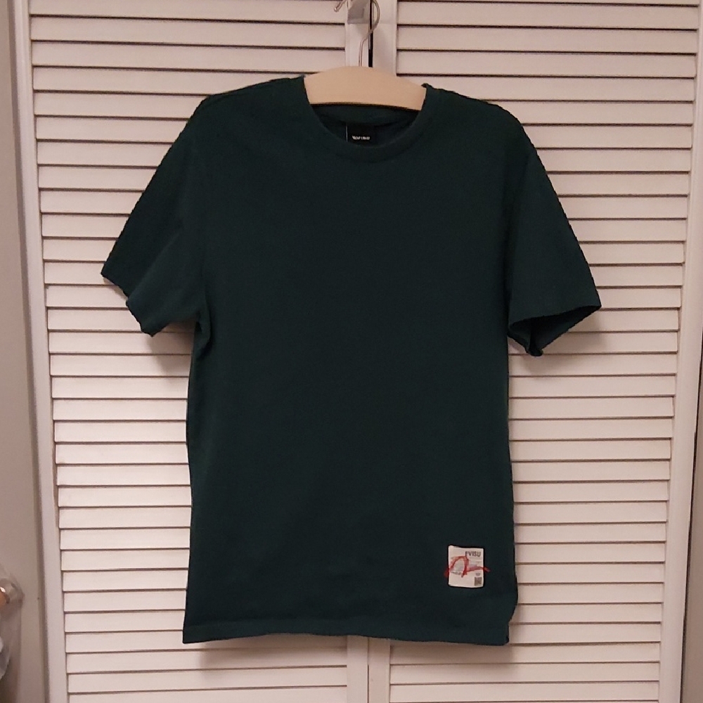 Evisu Deep Green Short Sleeve Tee( See Description For Sizing)